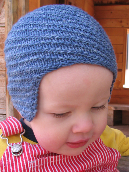 Walking Spiral Cap- Indigo
