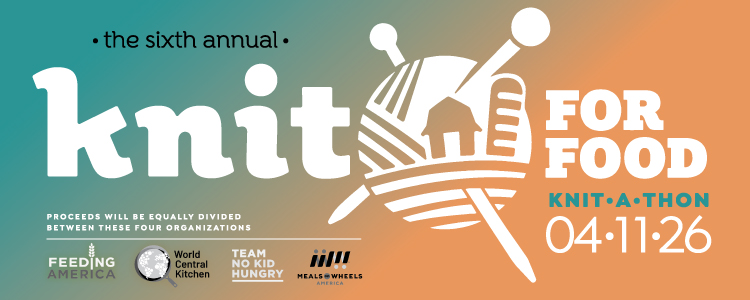 Knit For Food April 11th, 2026