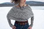 Lake Hug Sweater Scarf